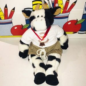 First Edition Holstein Cow with Bell TX Longhorns